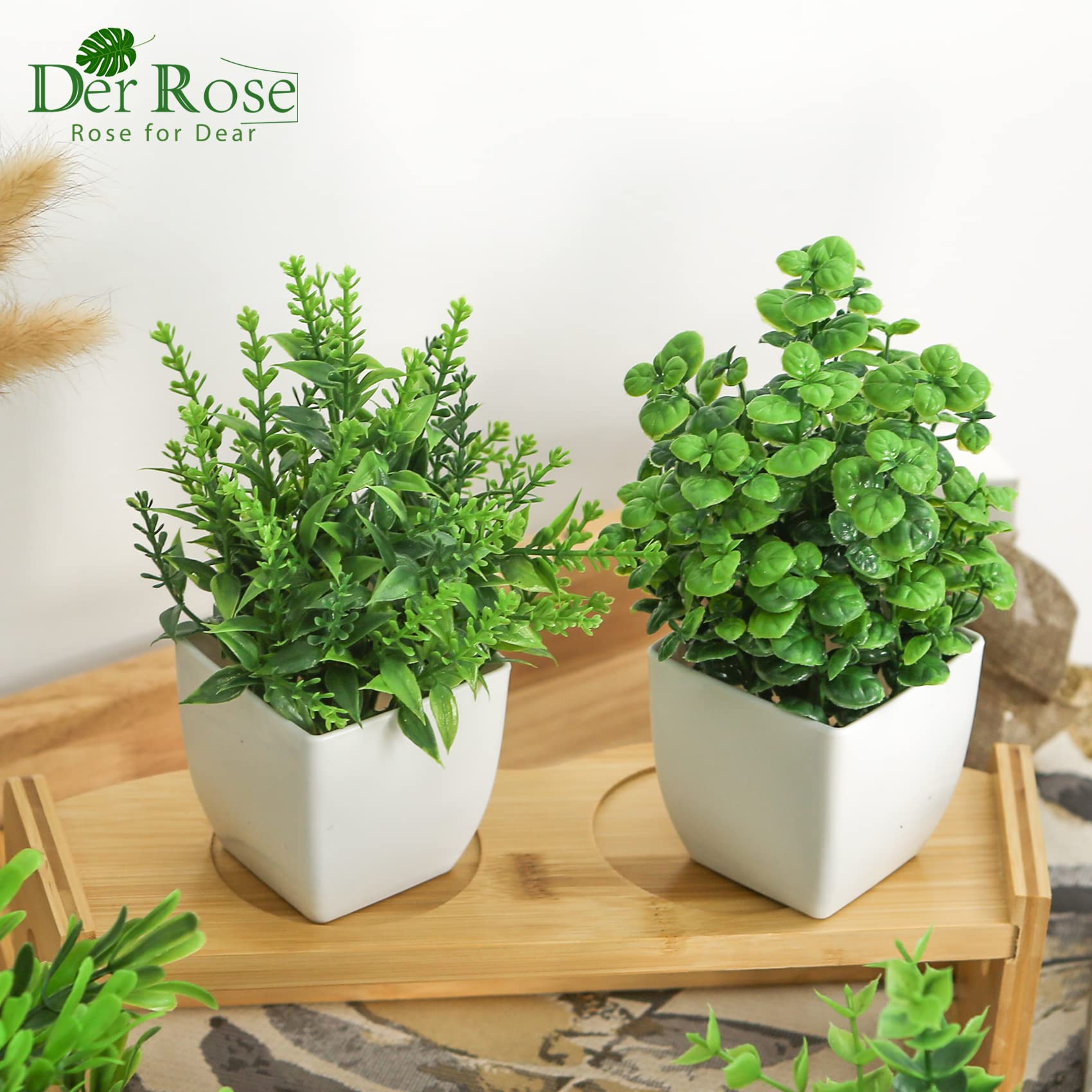 DecoraDepot™ - 4 Packs Fake Plants