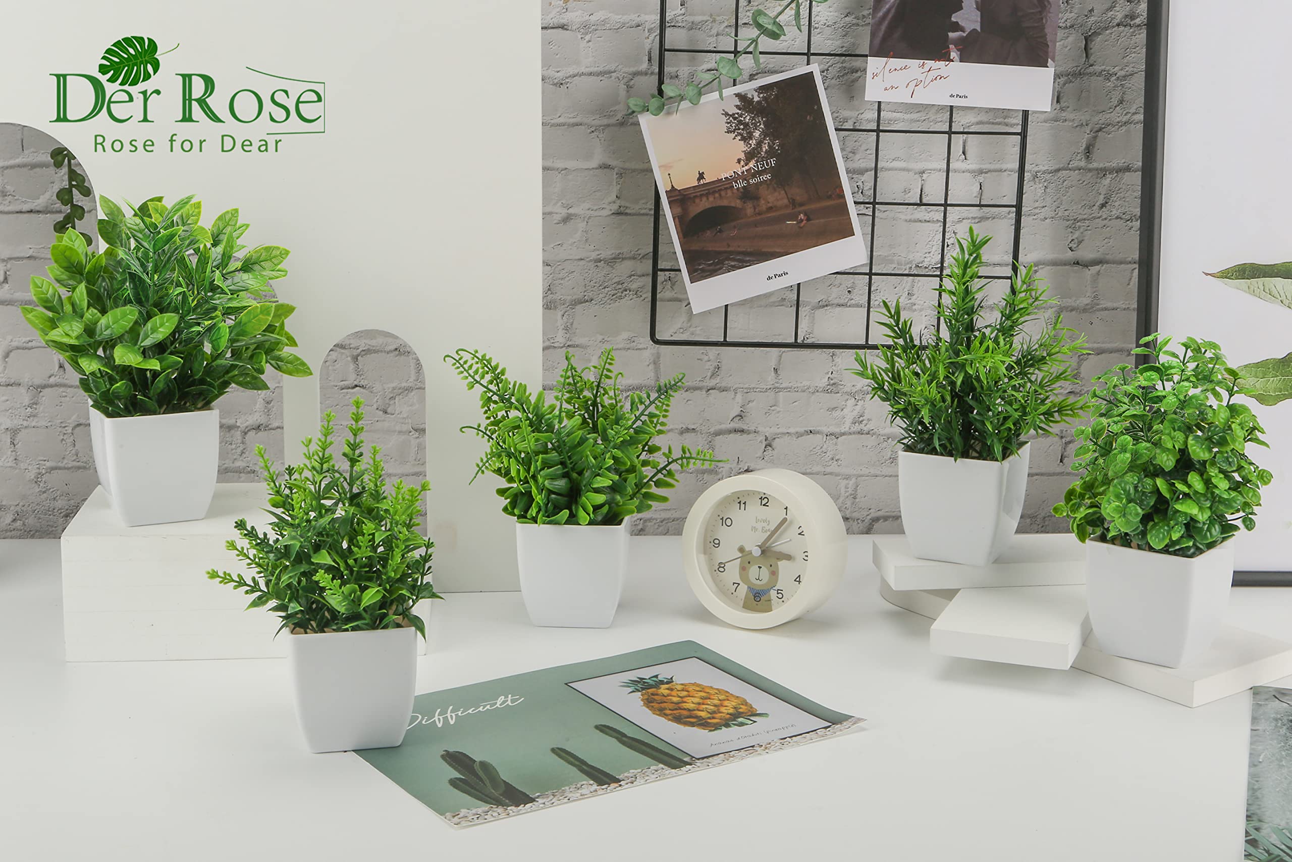 DecoraDepot™ - 4 Packs Fake Plants