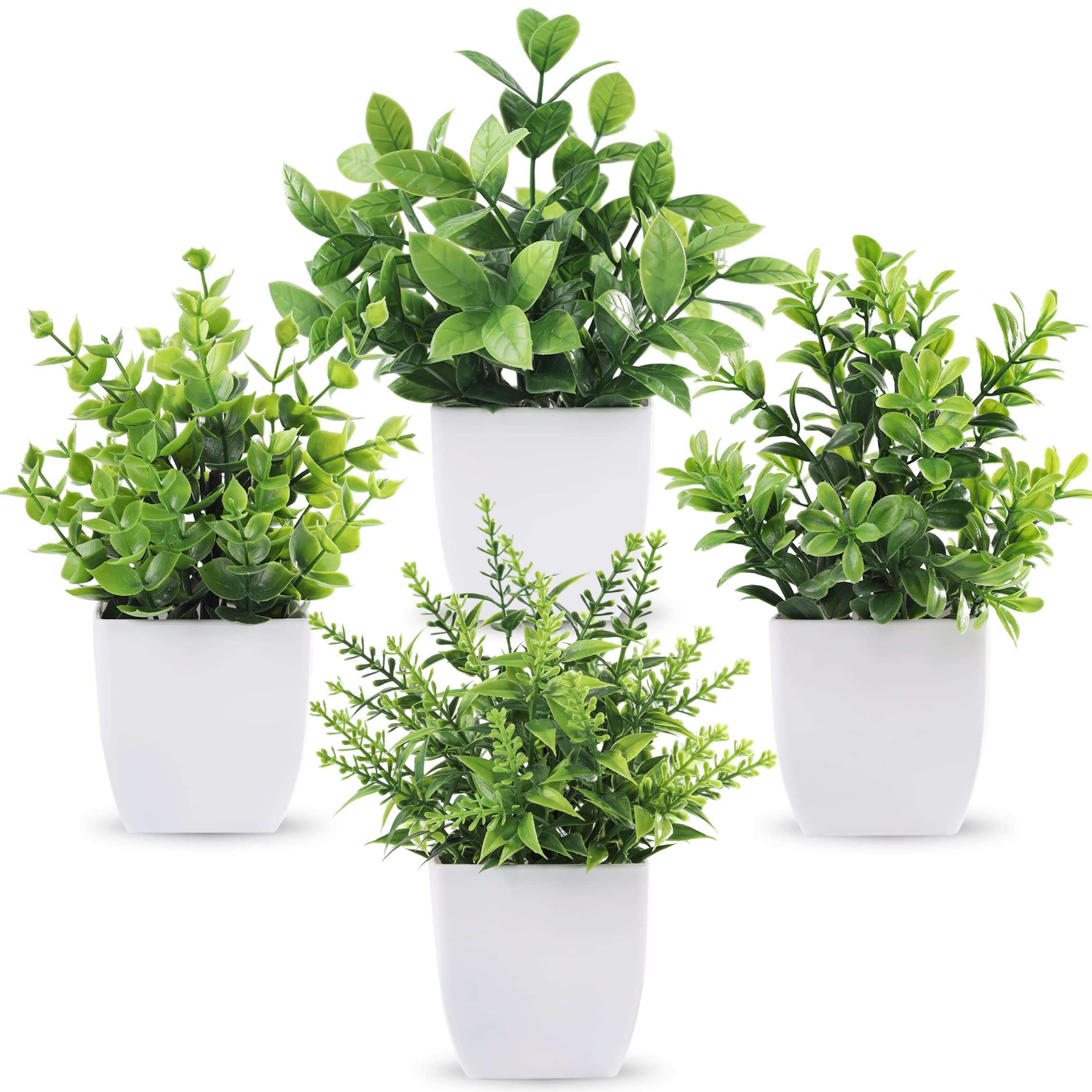 DecoraDepot™ - 4 Packs Fake Plants